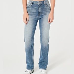 Hollister Women's High Rise Jeans - Light Blue